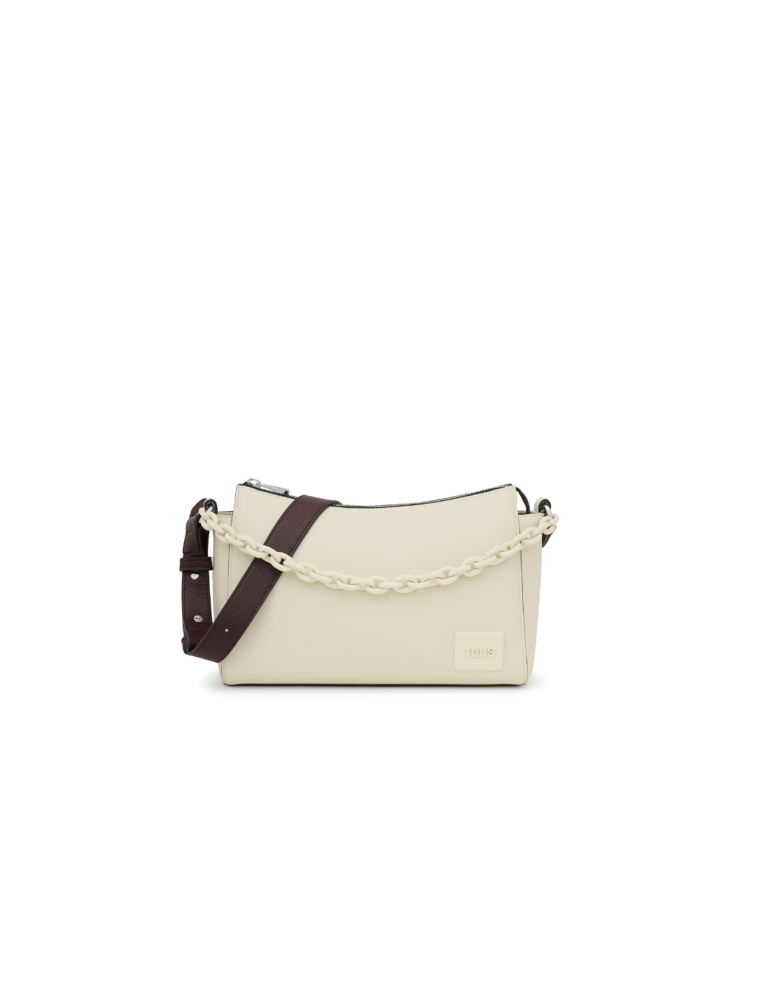 Bandolera mediana beige TOUS Amanda